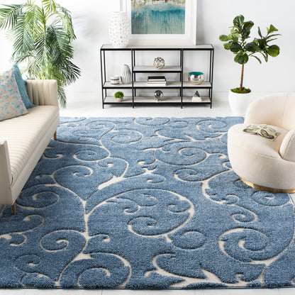 SAFAVIEH Florida Ryung Shag Scroll 1.2-inch Thick Textured Rug