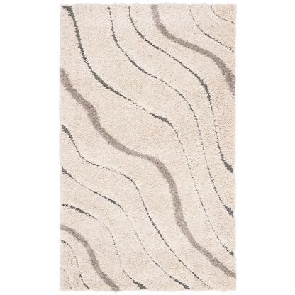 SAFAVIEH Florida Shag Borbala Soft Serene Waves 1.2-inch Thick