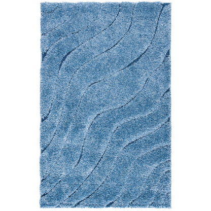 SAFAVIEH Florida Shag Borbala Soft Serene Waves 1.2-inch Thick