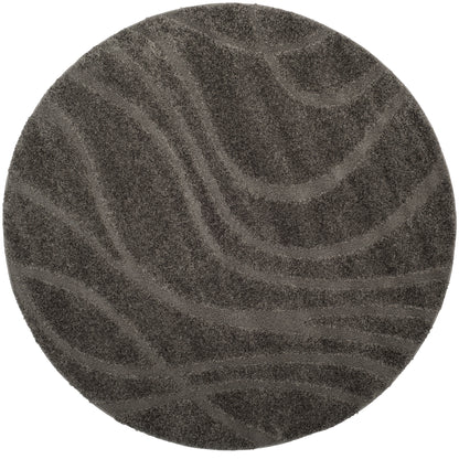 SAFAVIEH Florida Shag Staka Abstract Waves 1.2-inch Area Rug