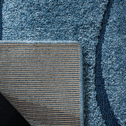 SAFAVIEH Florida Shag Staka Abstract Waves 1.2-inch Area Rug