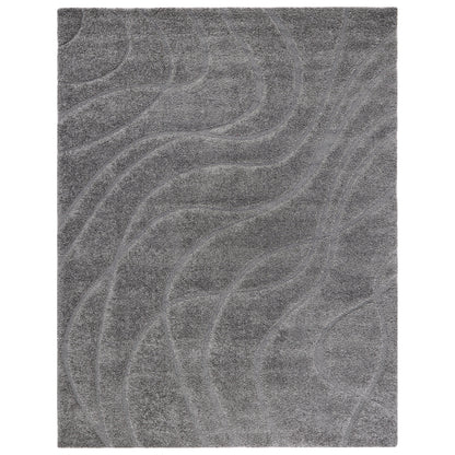 SAFAVIEH Florida Shag Staka Abstract Waves 1.2-inch Area Rug