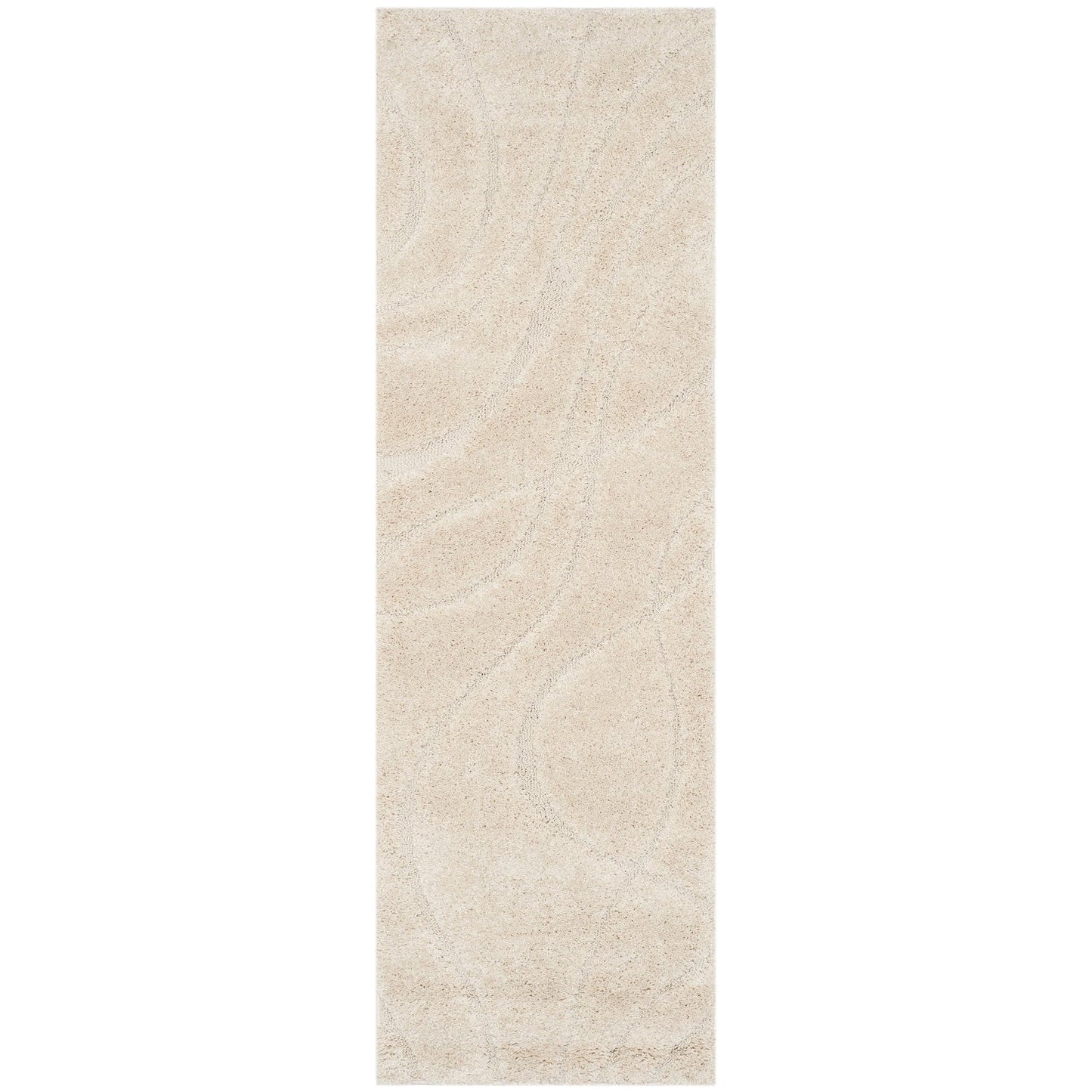 SAFAVIEH Florida Shag Staka Abstract Waves 1.2-inch Area Rug