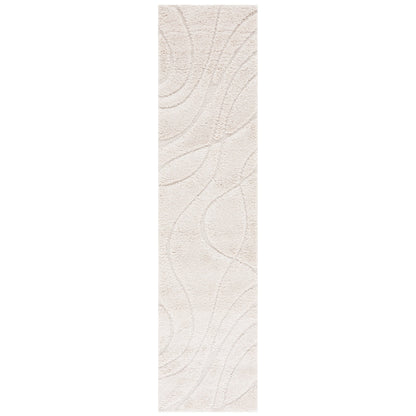 SAFAVIEH Florida Shag Staka Abstract Waves 1.2-inch Area Rug