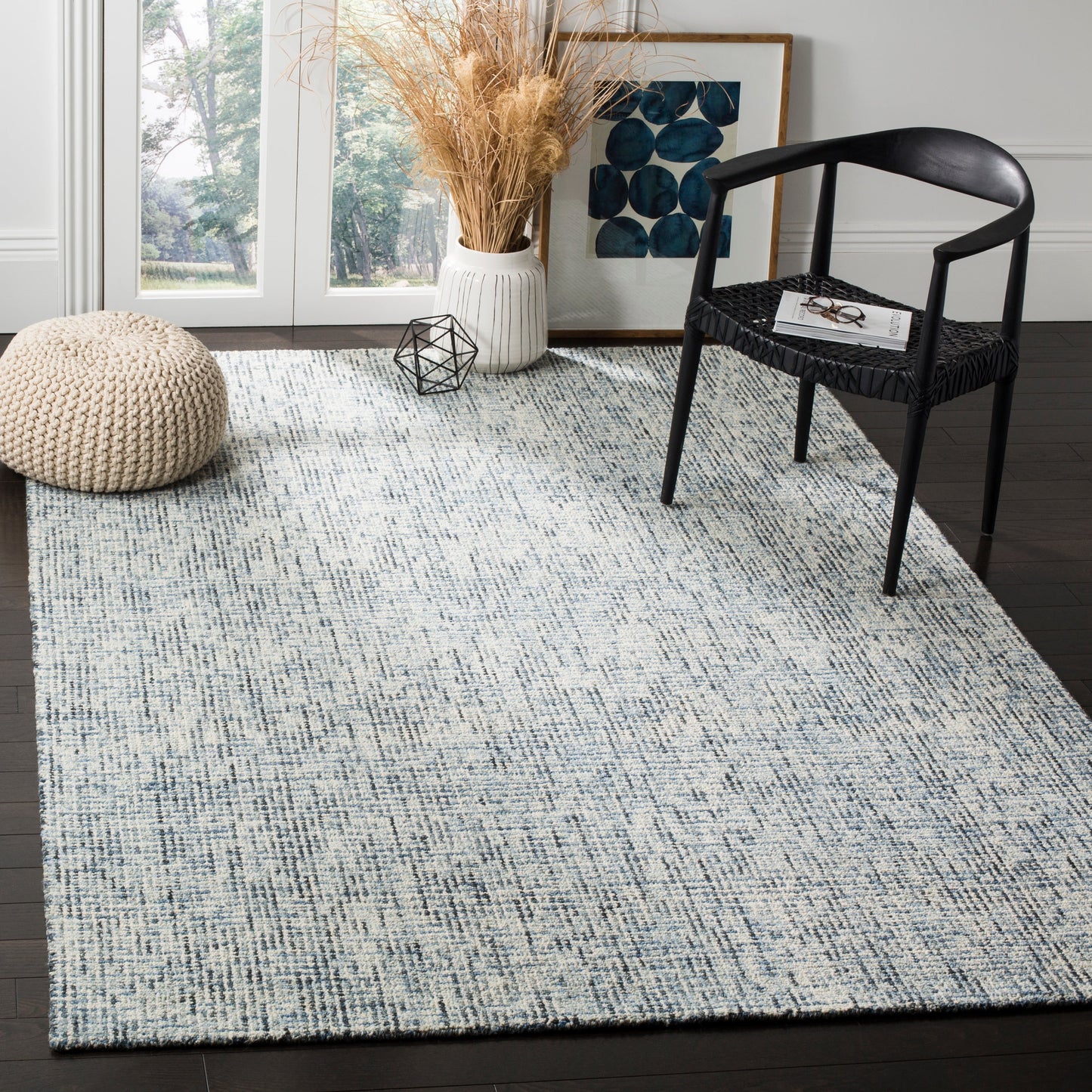 SAFAVIEH Handmade Abstract Lotje Modern Wool Rug