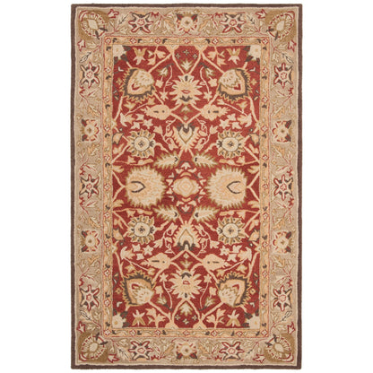 SAFAVIEH Handmade Anatolia Renelle Traditional Oriental Hand-spun Wool Rug