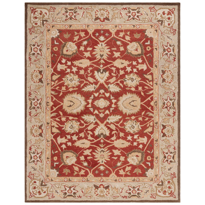 SAFAVIEH Handmade Anatolia Renelle Traditional Oriental Hand-spun Wool Rug