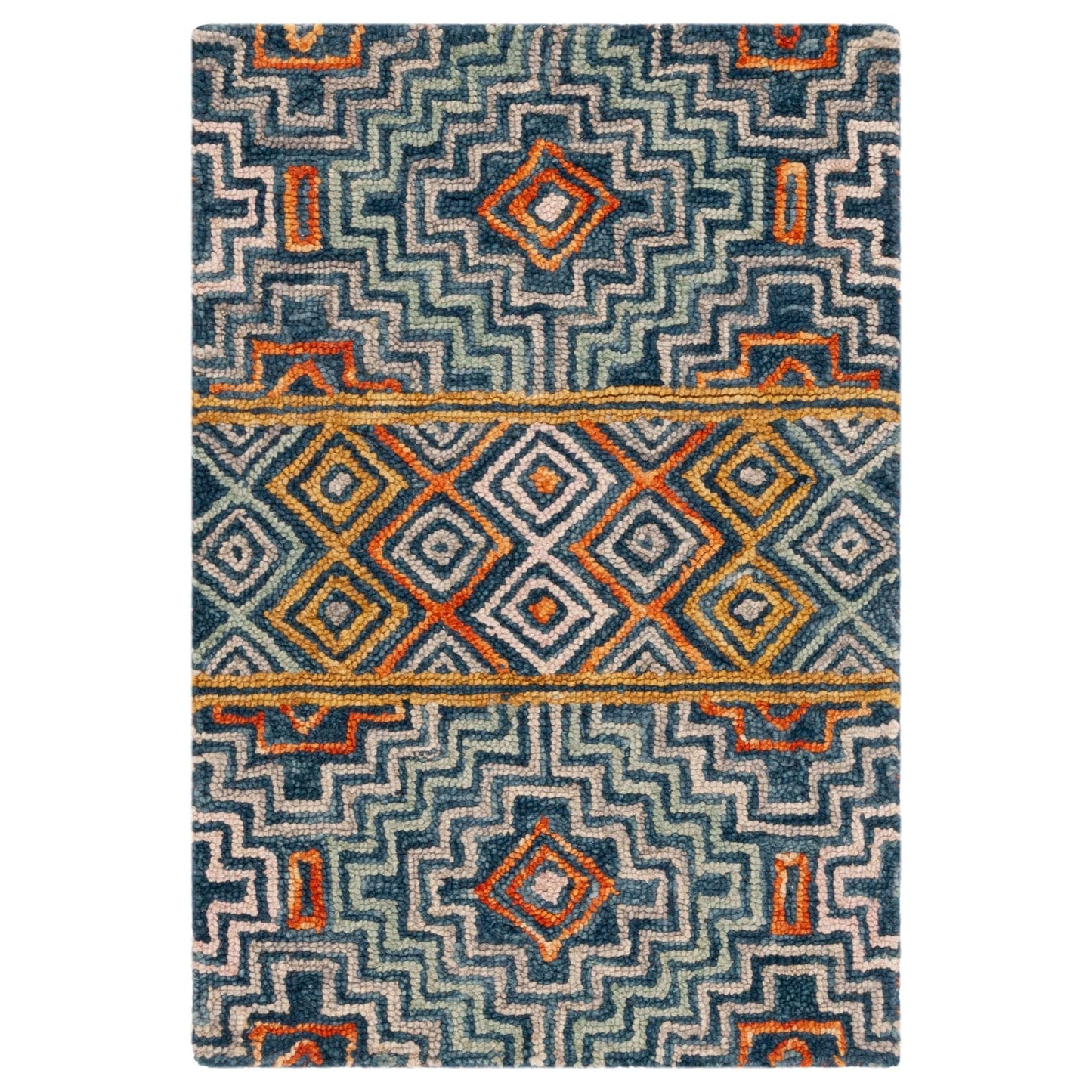 SAFAVIEH Handmade Aspen Licia Bohemian & Eclectic Tribal Wool
