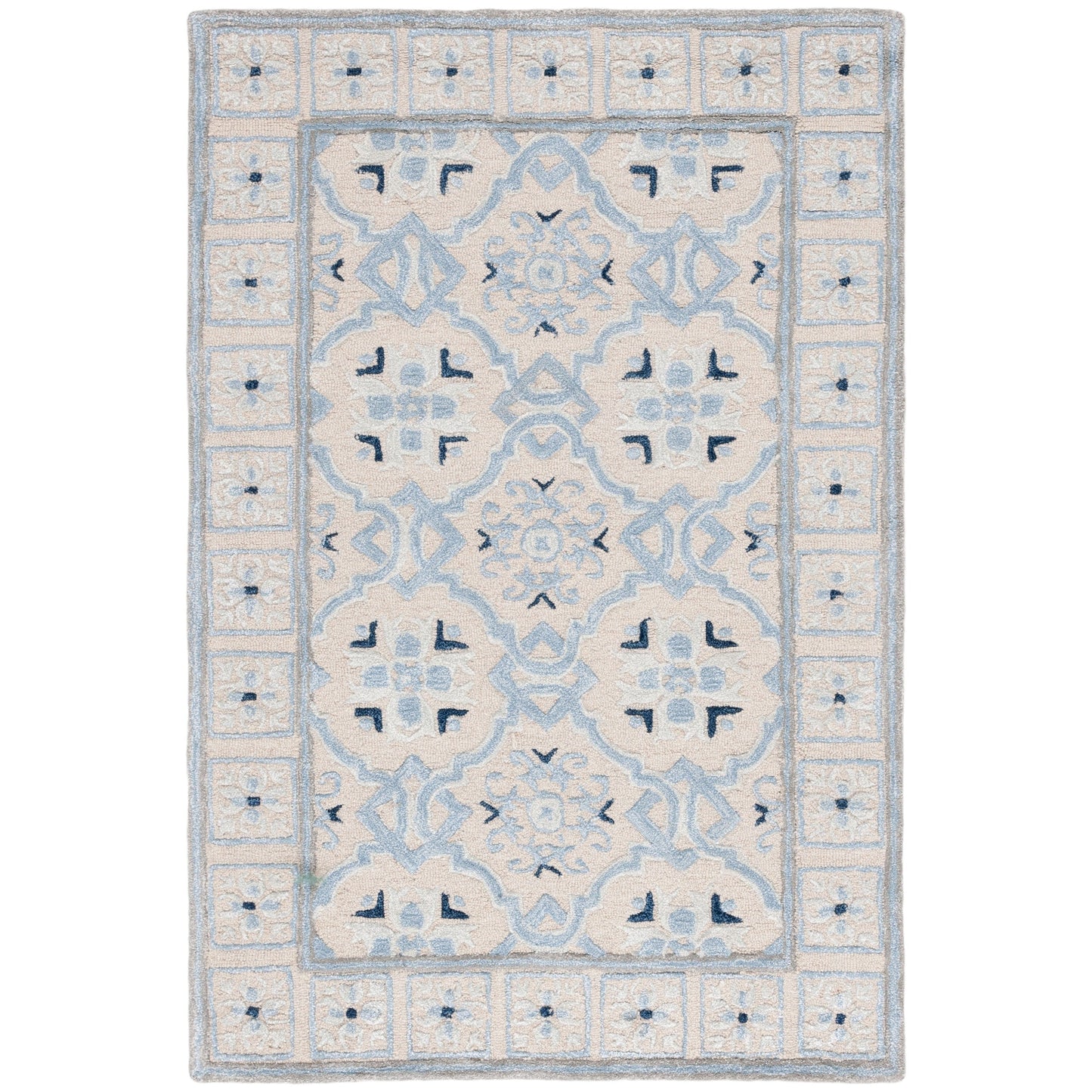 SAFAVIEH Handmade Bella Rodica Modern Floral Wool Rug