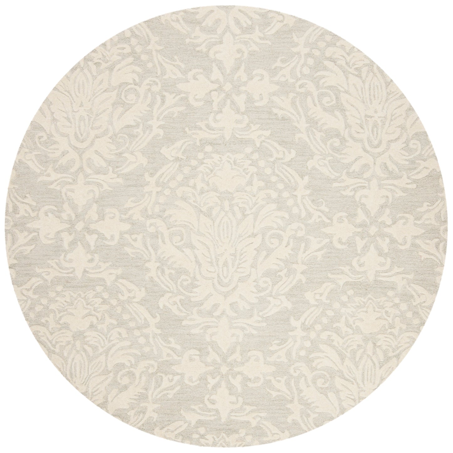 SAFAVIEH Handmade Blossom Ambroisine Modern Floral Wool Rug