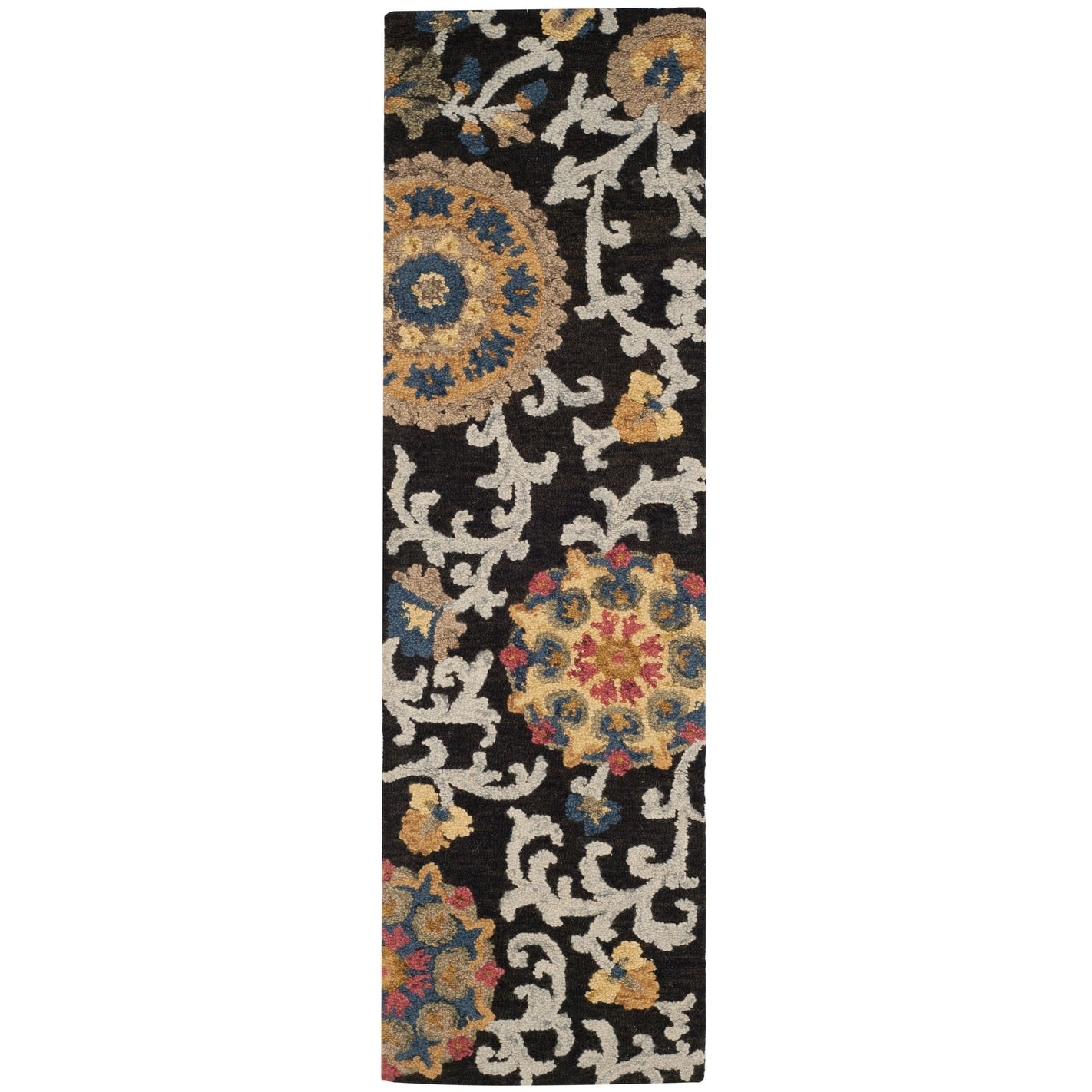 SAFAVIEH Handmade Blossom Maaret Modern Floral Wool Rug