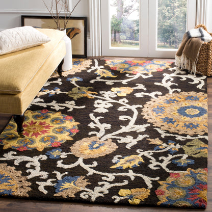 SAFAVIEH Handmade Blossom Maaret Modern Floral Wool Rug
