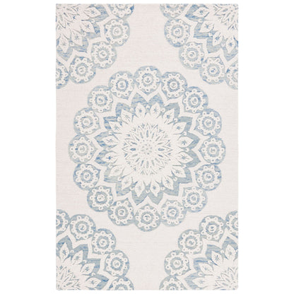 SAFAVIEH Handmade Blossom Oriella Modern Floral Wool Rug