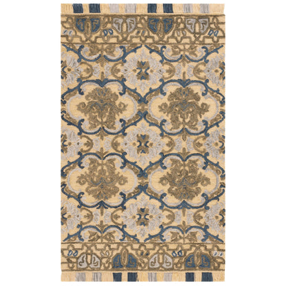 SAFAVIEH Handmade Blossom Porzia Floral Wool Rug