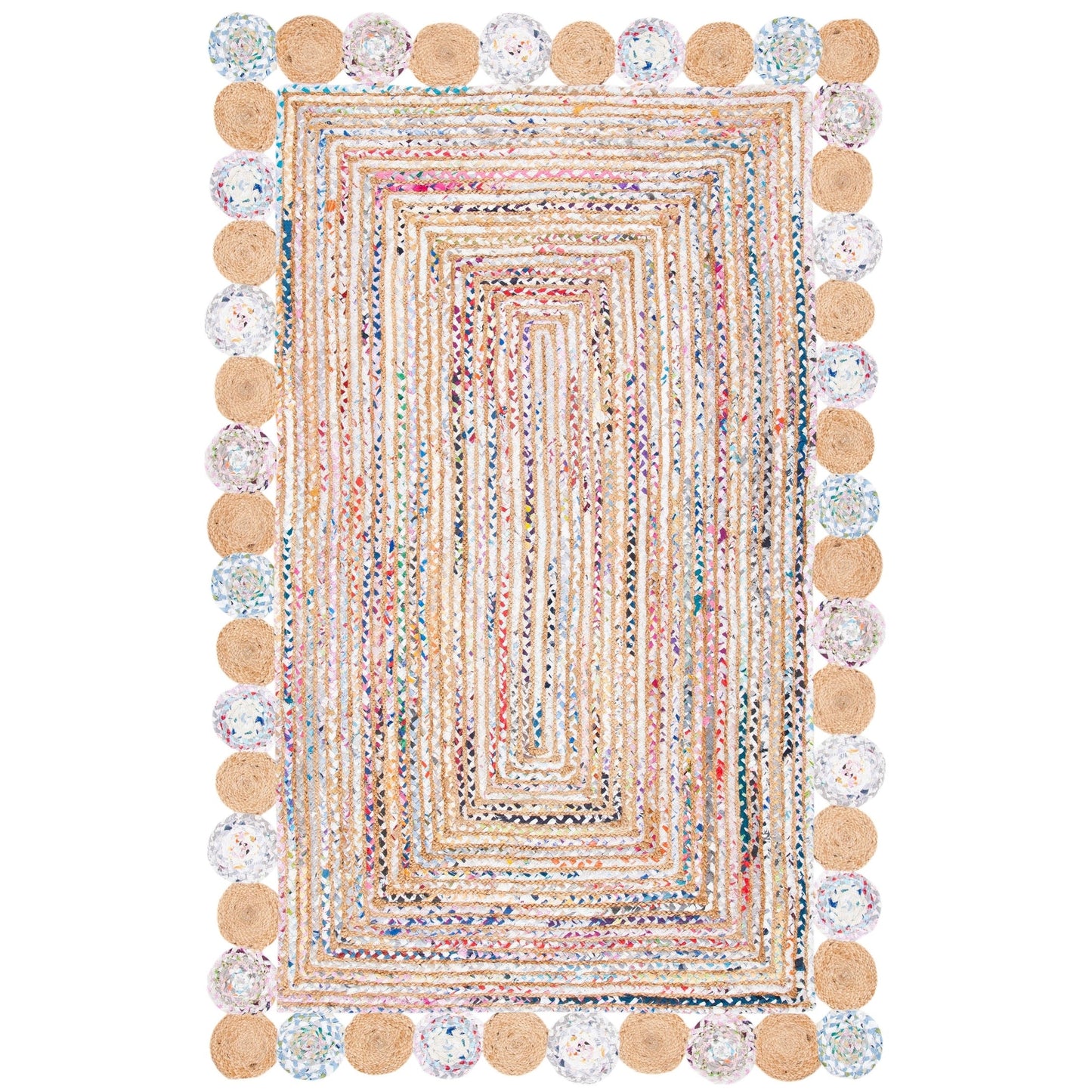 SAFAVIEH Handmade Cape Cod Diora Coastal Jute Rug