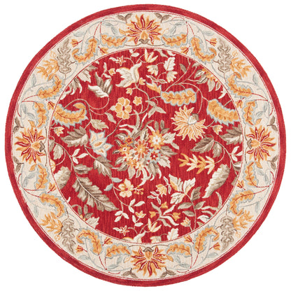 SAFAVIEH Handmade Chelsea Malda French Country Floral Wool Rug