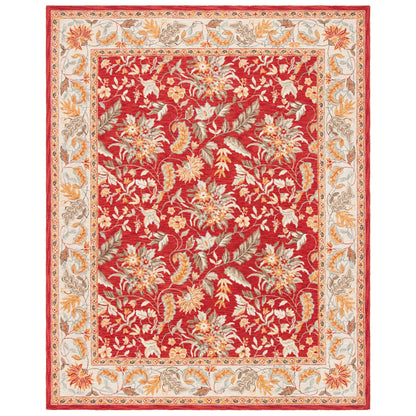 SAFAVIEH Handmade Chelsea Malda French Country Floral Wool Rug