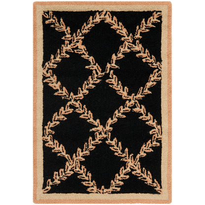 SAFAVIEH Handmade Chelsea Sunstripe Trellis French Country Wool Rug