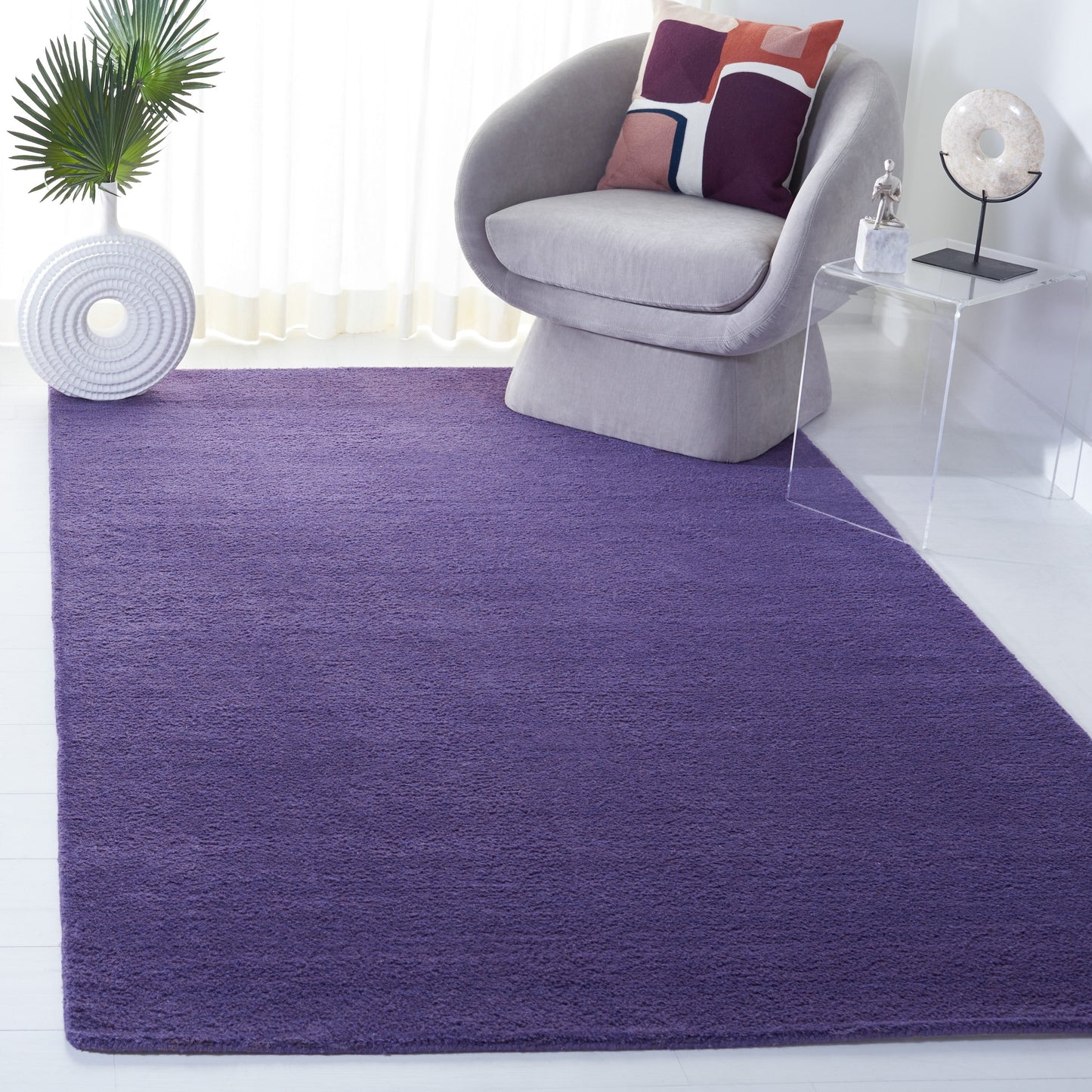 SAFAVIEH Handmade Himalaya Colorweave Plaid Modern Wool Rug