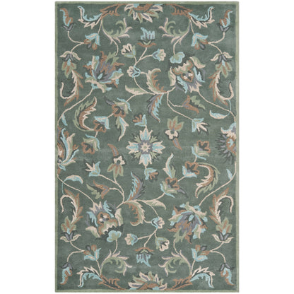 SAFAVIEH Handmade Jardin Aase Country Floral Wool Rug