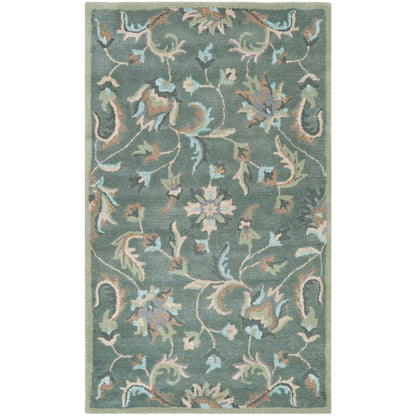SAFAVIEH Handmade Jardin Aase Country Floral Wool Rug