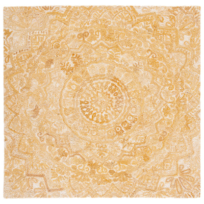 SAFAVIEH Handmade Marquee Carlijn Modern Medallion Wool Rug