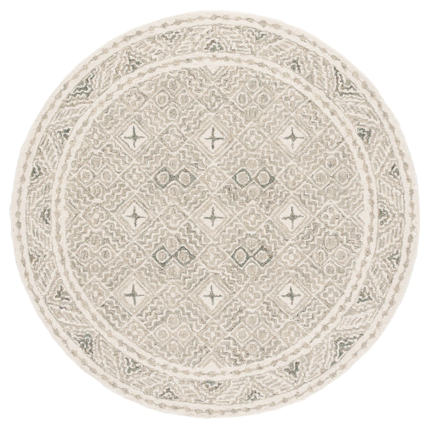 SAFAVIEH Handmade Micro-Loop Lutetia Wool Rug
