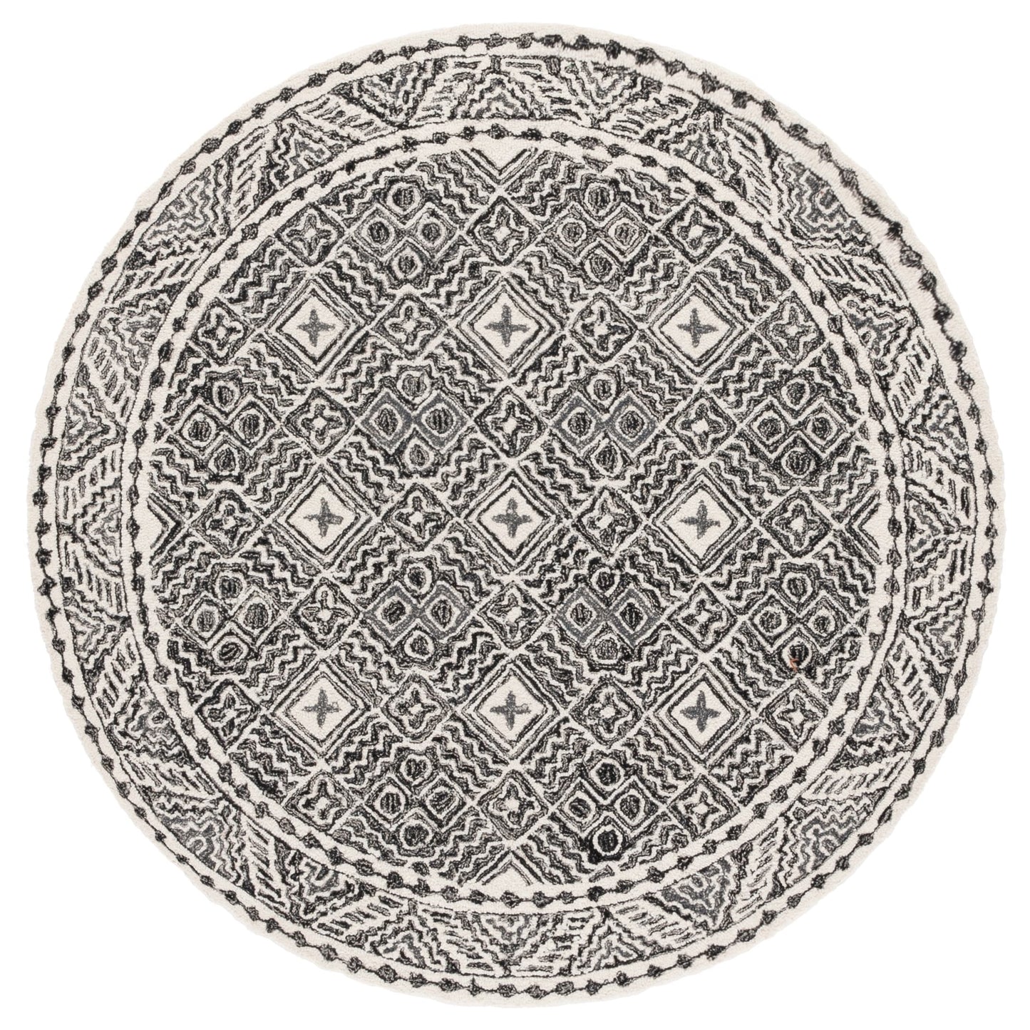SAFAVIEH Handmade Micro-Loop Lutetia Wool Rug