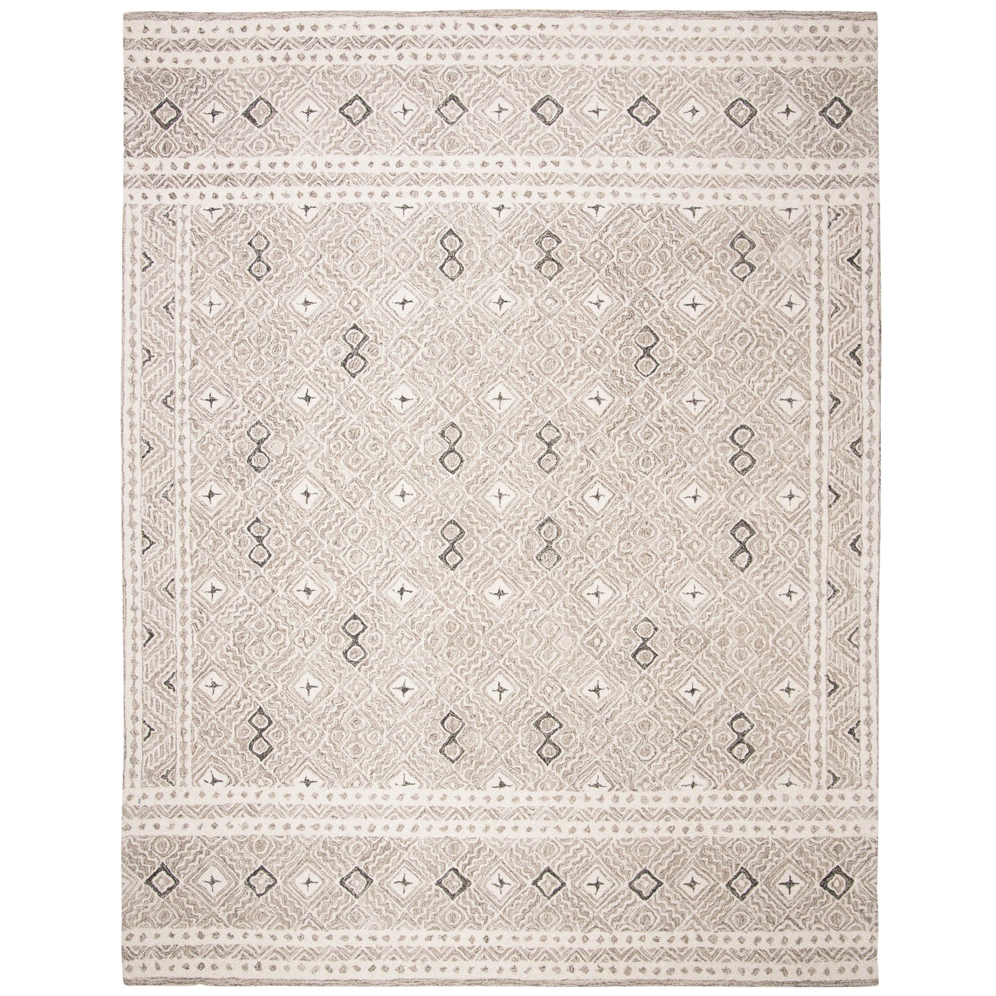 SAFAVIEH Handmade Micro-Loop Lutetia Wool Rug
