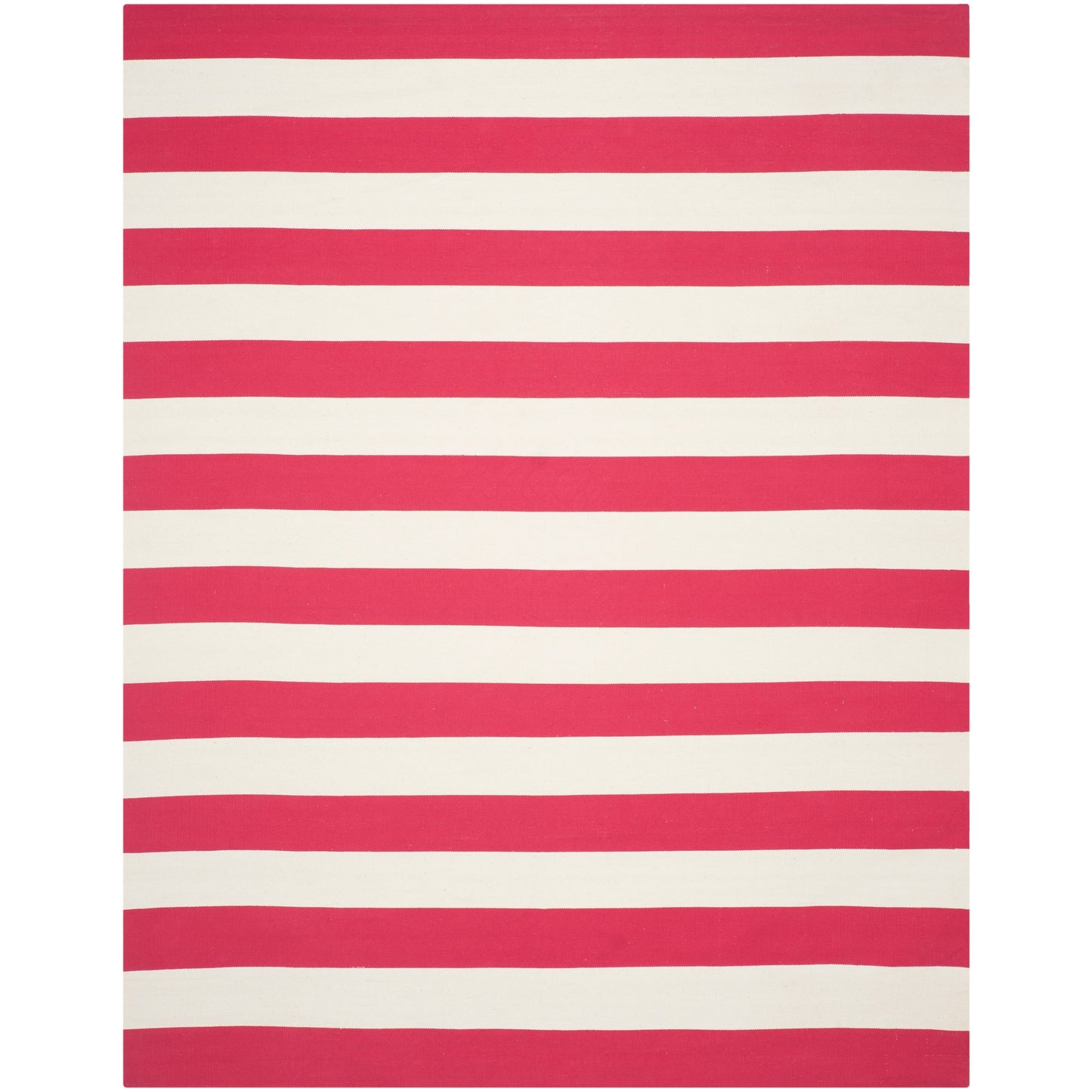 SAFAVIEH Handmade Montauk Geltrude Stripe Cotton Flatweave Rug