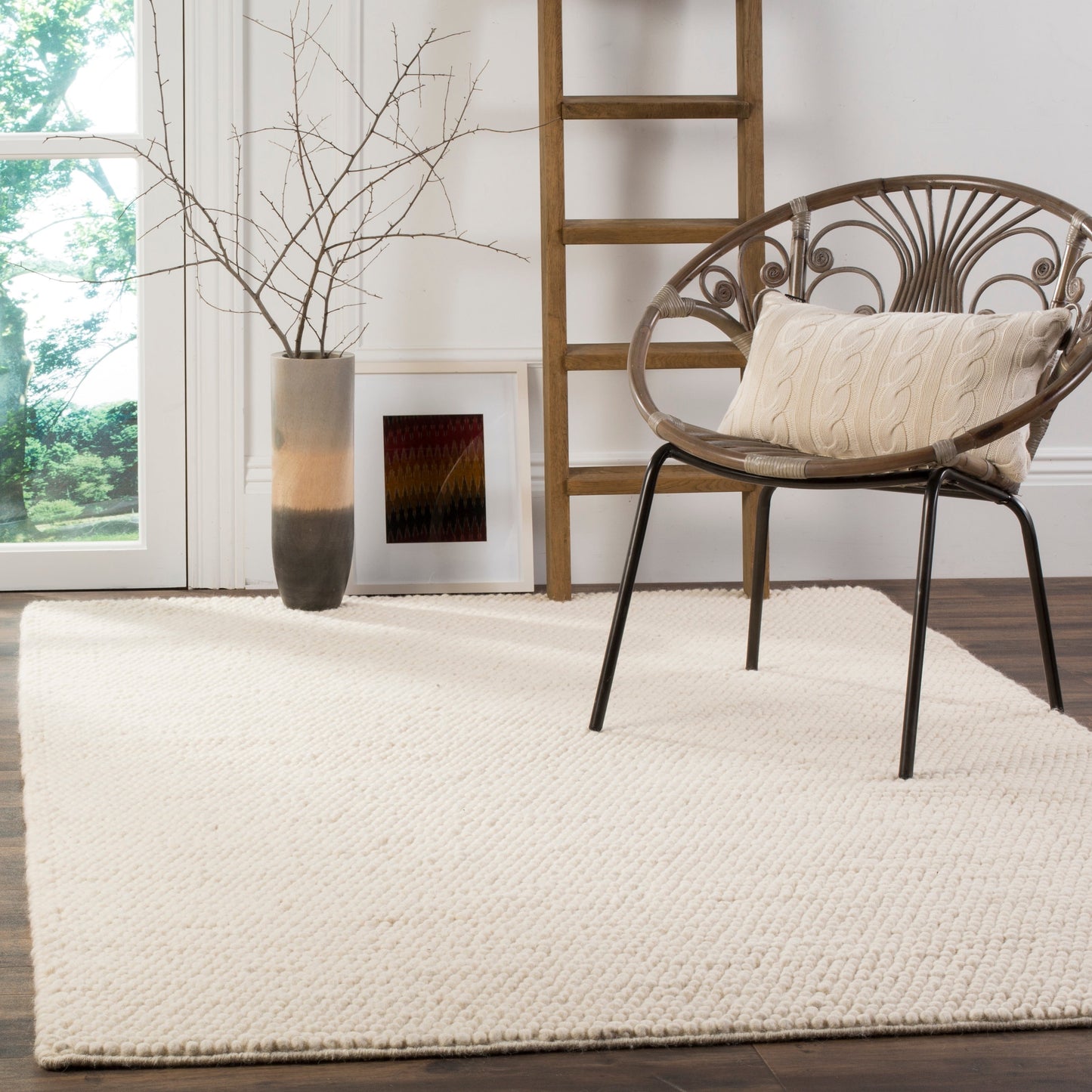 SAFAVIEH Handmade Natura Gonnie Wool Rug