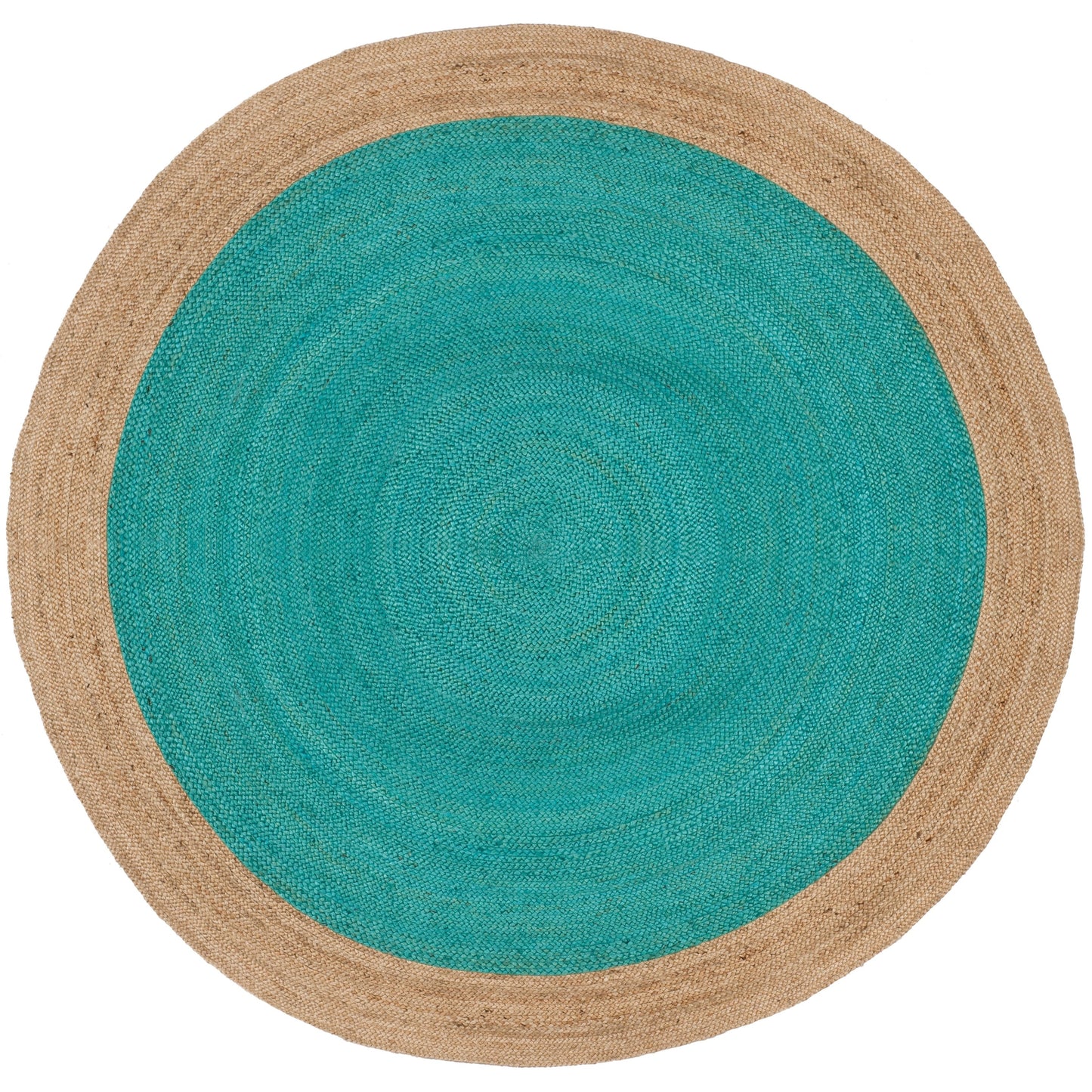 SAFAVIEH Handmade Natural Fiber Jolette Bordered Round Jute Rug