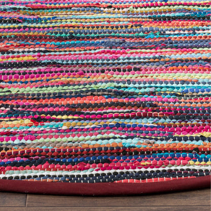 SAFAVIEH Handmade Rag Rug Irmeli Casual Stripe Cotton Rug