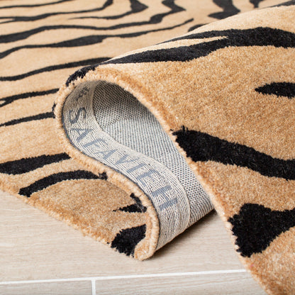 SAFAVIEH Handmade Soho Latoyia Tiger N.Z. Wool Rug
