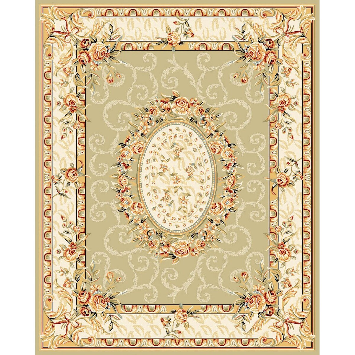 SAFAVIEH Lyndhurst Nannette Traditional Oriental Medallion Rug