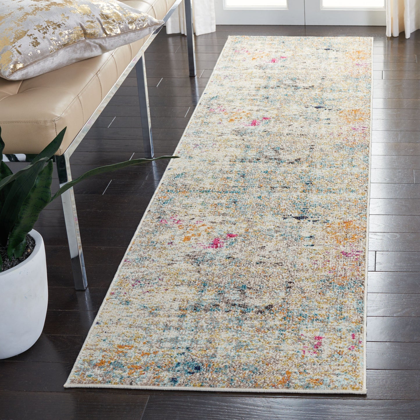 SAFAVIEH Madison Cherie Modern Abstract Watercolor Rug