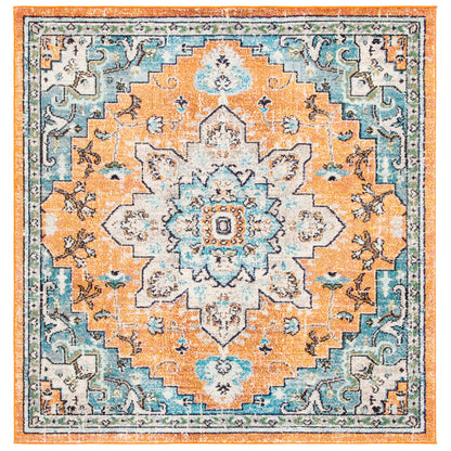 SAFAVIEH Madison Katelijne Boho Medallion Distressed Area Rug