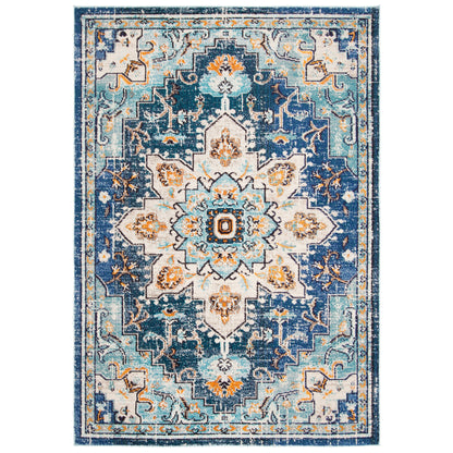 SAFAVIEH Madison Katelijne Boho Medallion Distressed Area Rug