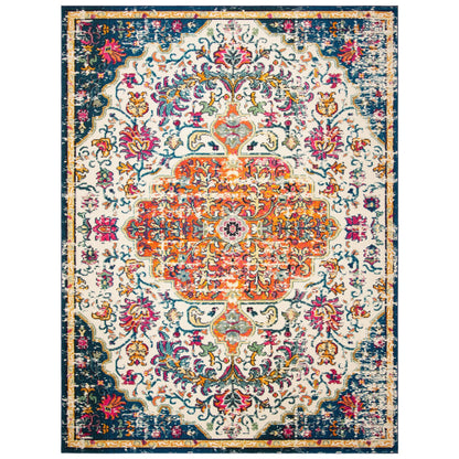 SAFAVIEH Madison Libusa Boho Medallion Distressed Rug