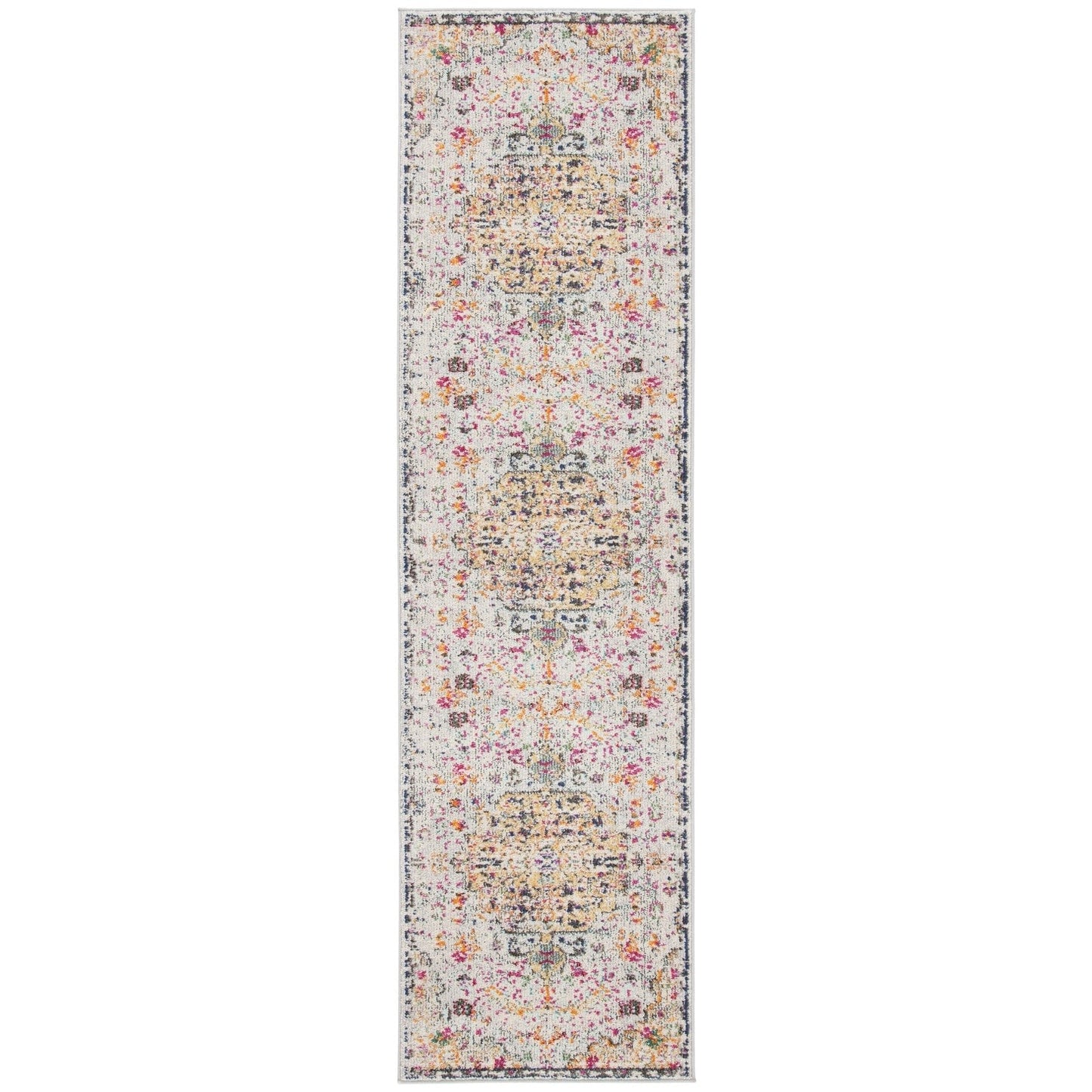 SAFAVIEH Madison Libusa Boho Medallion Distressed Rug