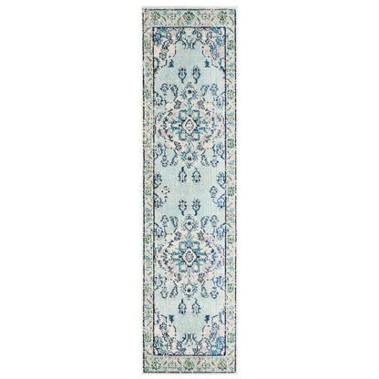 SAFAVIEH Monaco Oceane Boho Medallion Distressed Area Rug