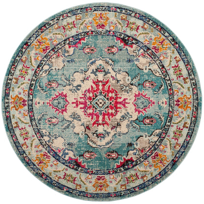 SAFAVIEH Monaco Oceane Boho Medallion Distressed Area Rug
