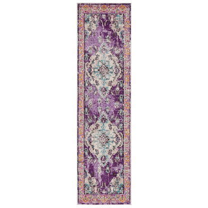 SAFAVIEH Monaco Oceane Boho Medallion Distressed Area Rug
