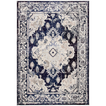 SAFAVIEH Monaco Oceane Boho Medallion Distressed Area Rug