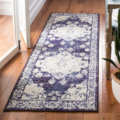 SAFAVIEH Monaco Oceane Boho Medallion Distressed Area Rug