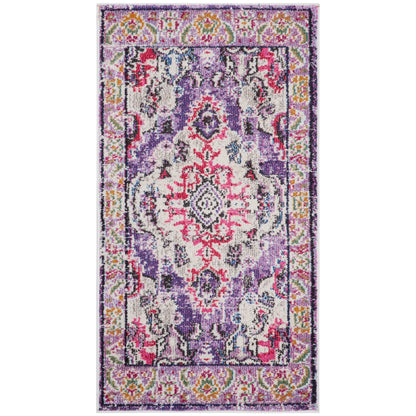 SAFAVIEH Monaco Oceane Boho Medallion Distressed Area Rug