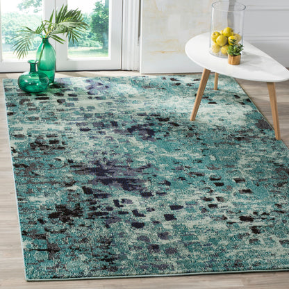 SAFAVIEH Monaco Panna Boho Abstract Modern Watercolor Area Rug
