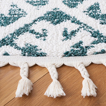 SAFAVIEH Moroccan Tassel Shag Berneice Boho Tribal 2-inch Thick