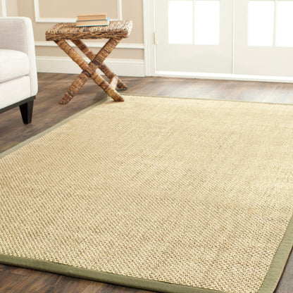 SAFAVIEH Natural Fiber Elmyra Sisal Border Rug
