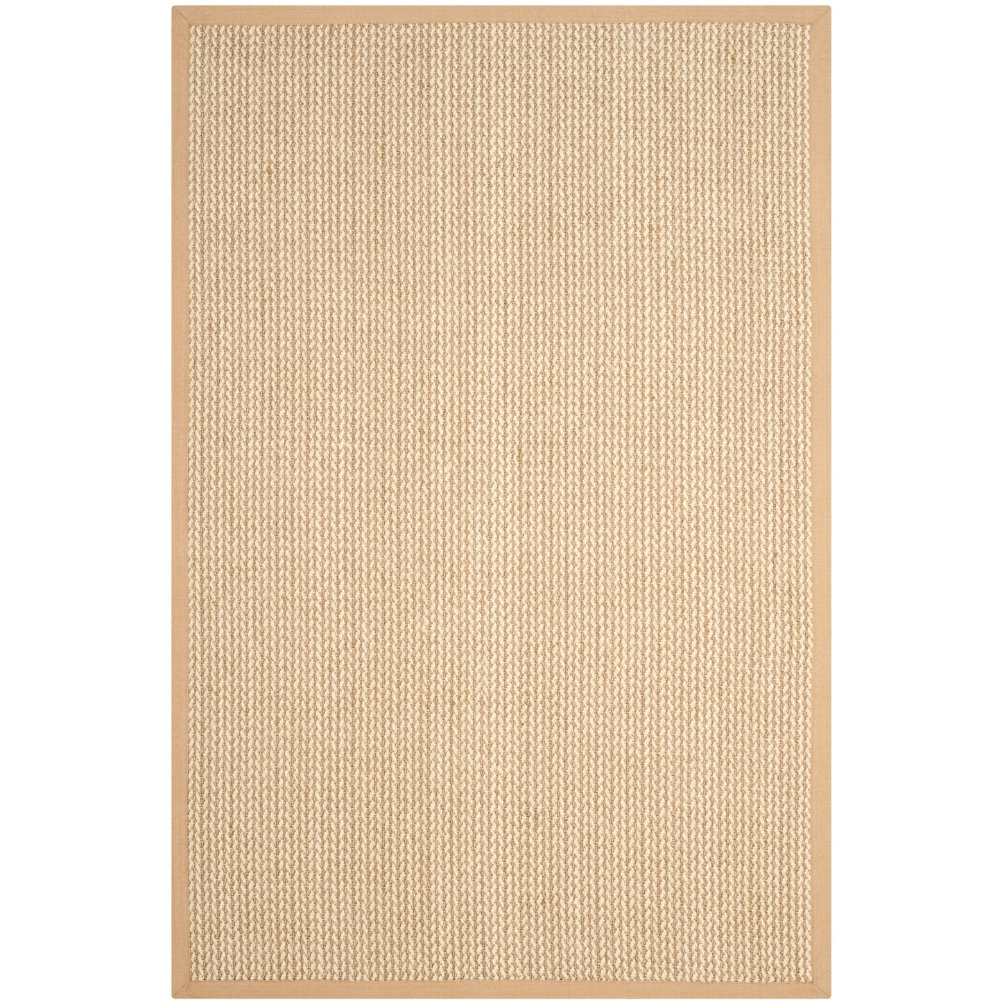 SAFAVIEH Natural Fiber Evia Sisal & Wool Rug